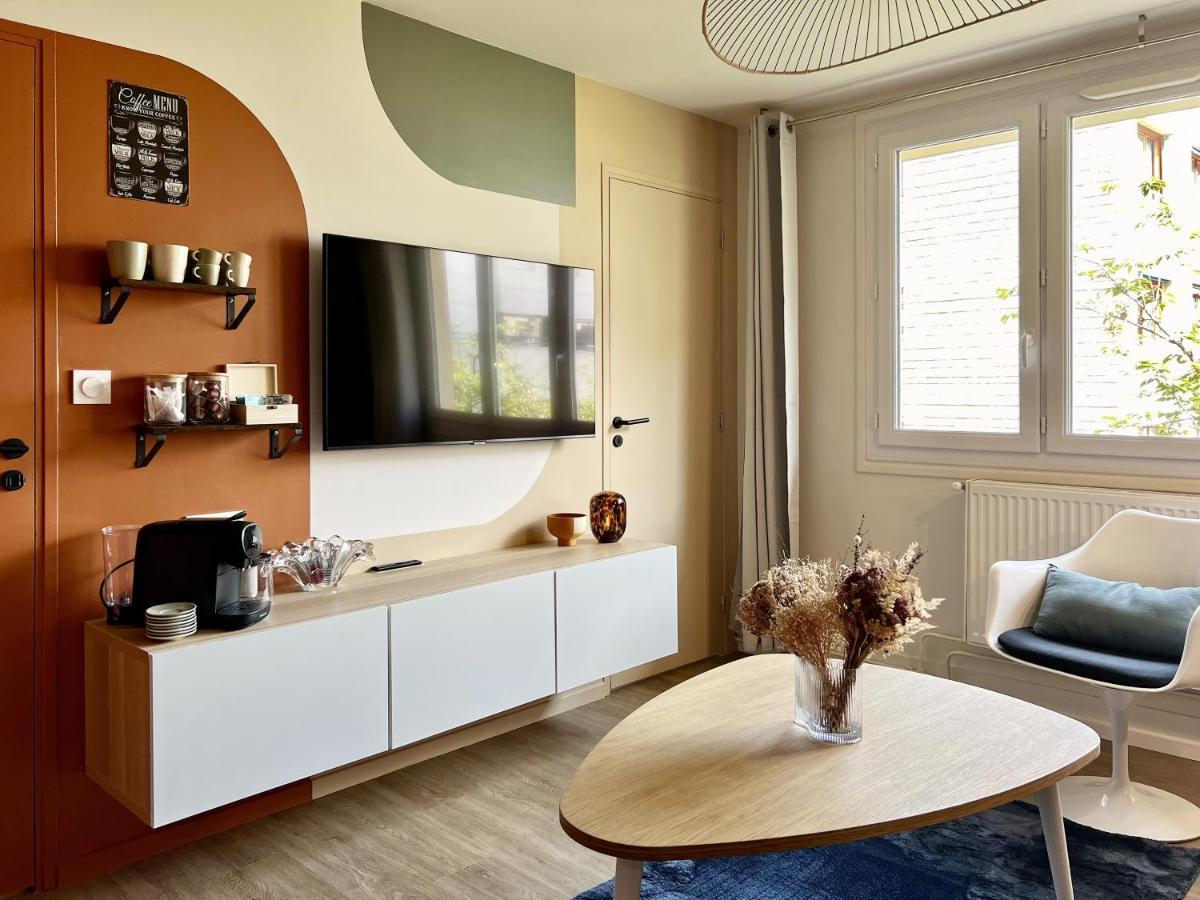 L'Arc-En-Ciel Scandinave - Sejour Unique Et Design Au Coeur De Rouen Exterior foto