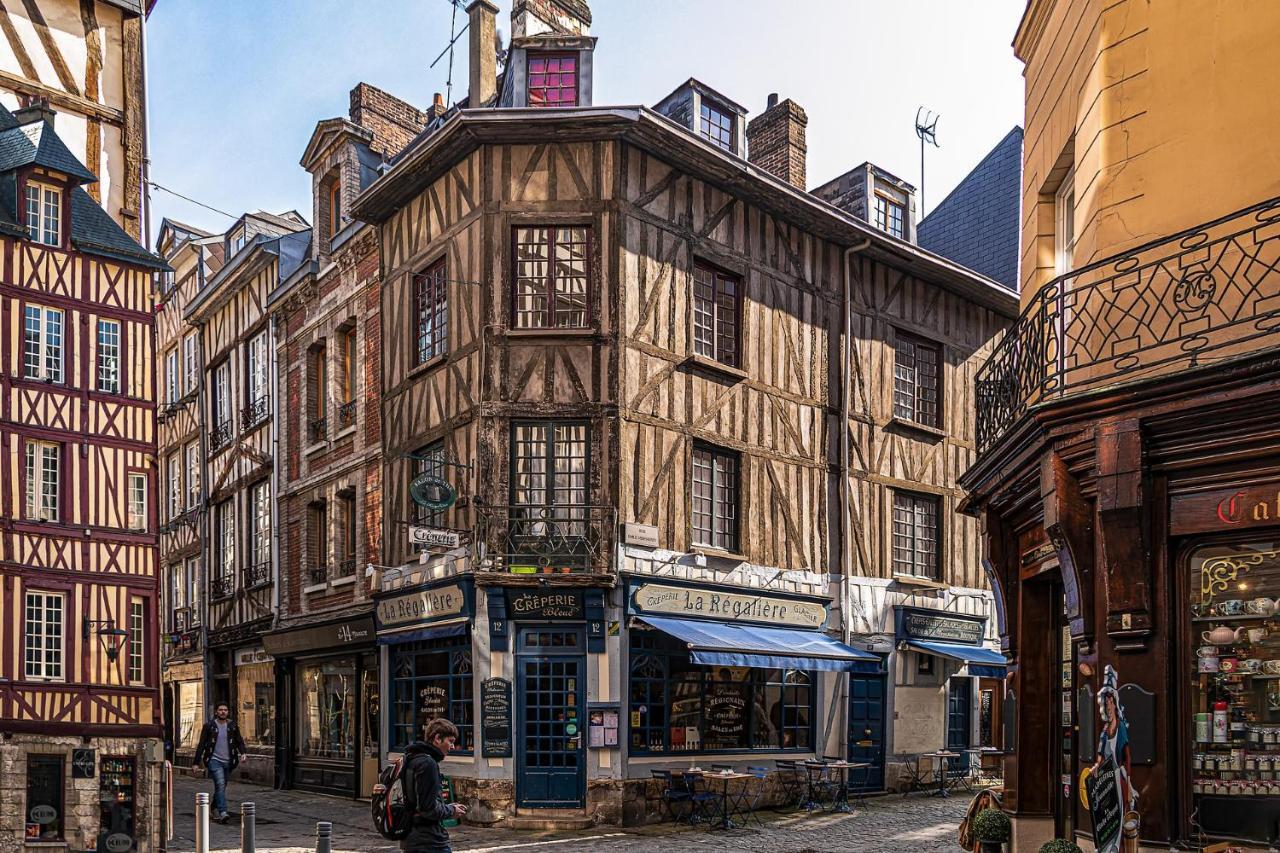 L'Arc-En-Ciel Scandinave - Sejour Unique Et Design Au Coeur De Rouen Exterior foto
